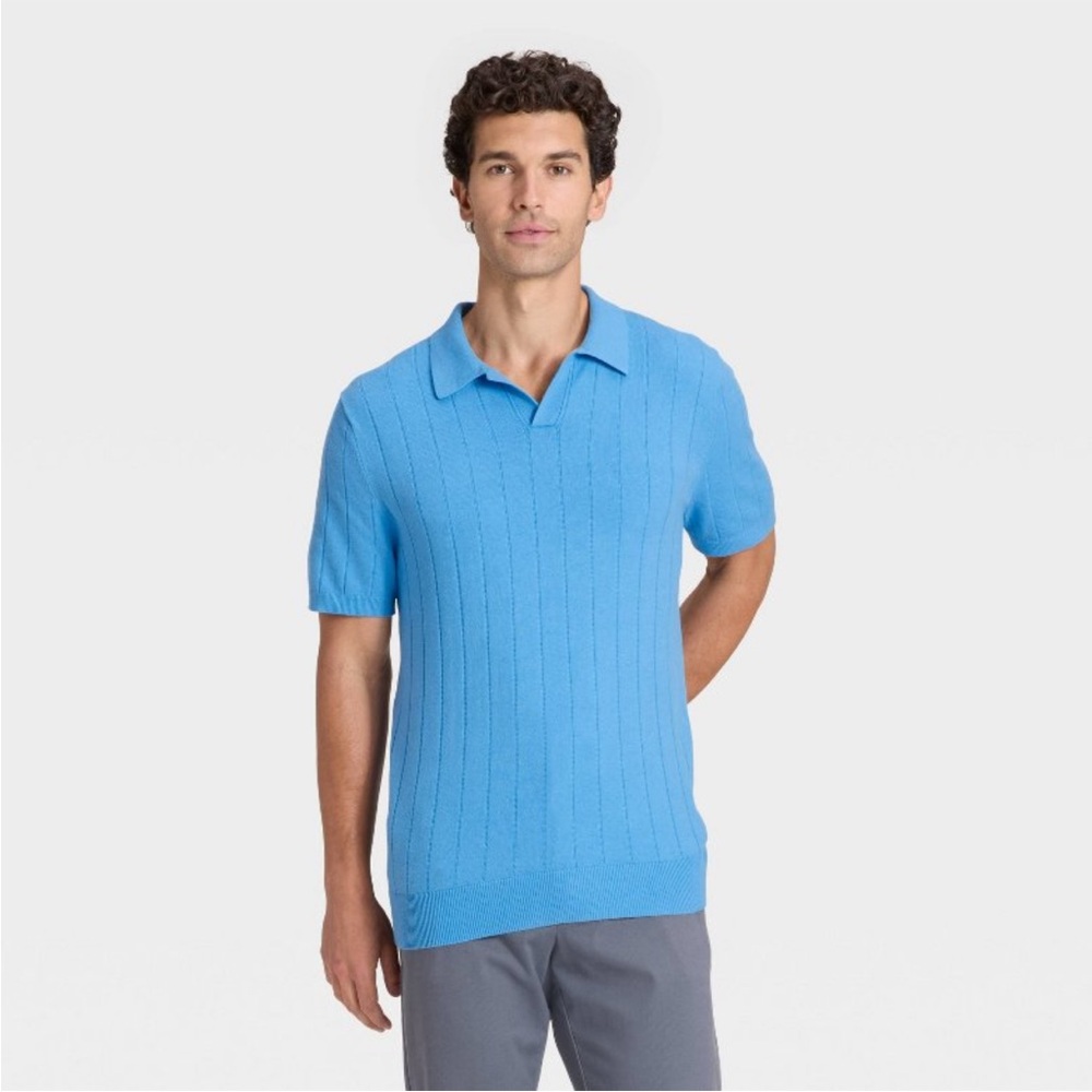 Men's XL Johnny Collar Polo Sweater - NWT